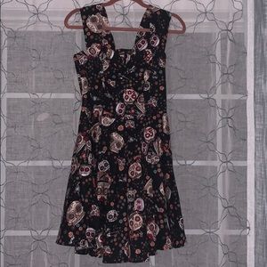 Hell Bunny Sugar Skull Dress